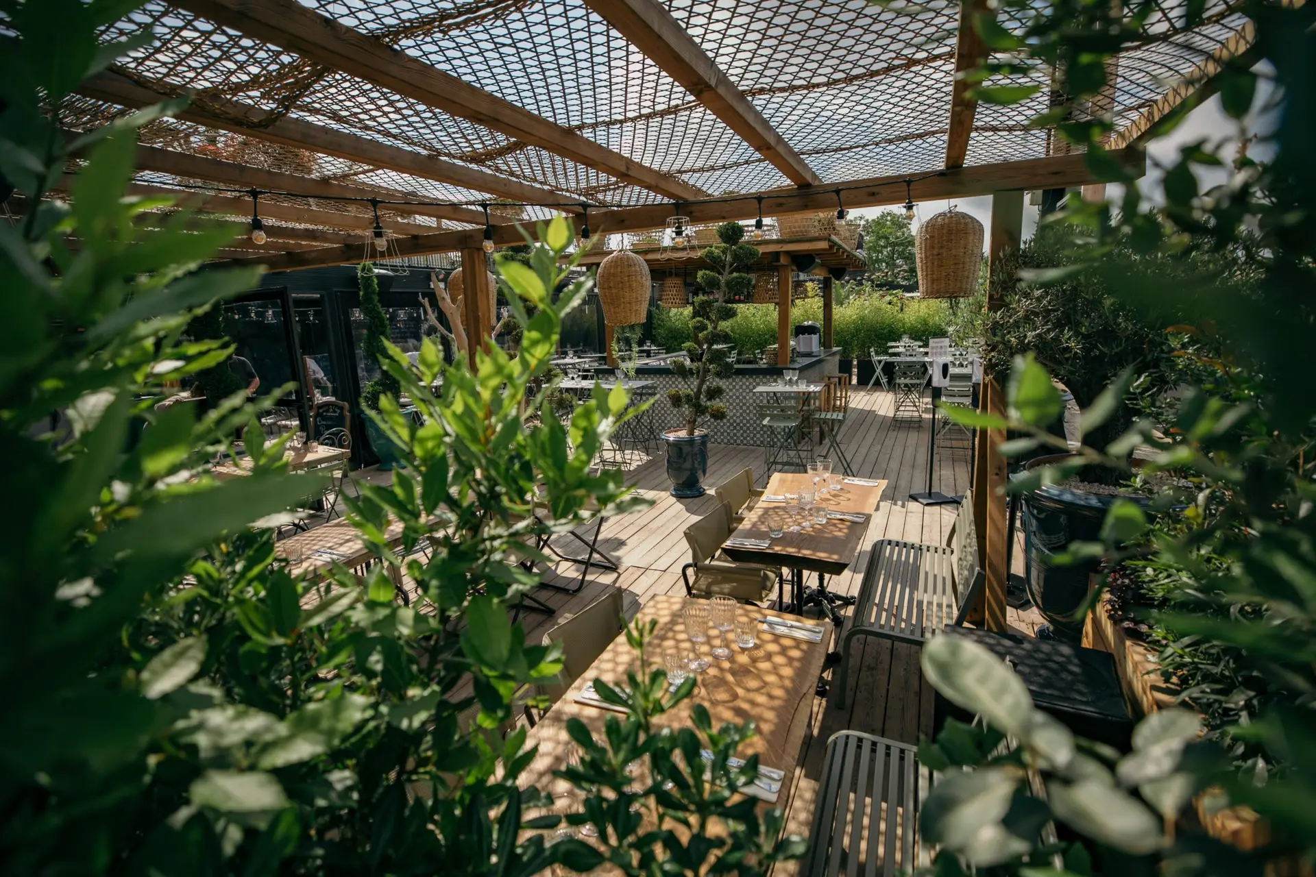 Terrazas en restaurantes