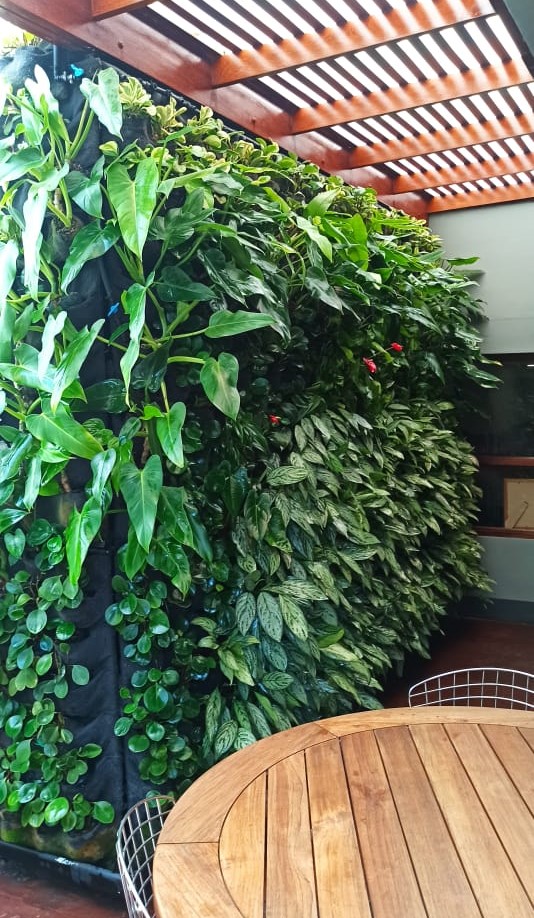 jardin vertical en interior